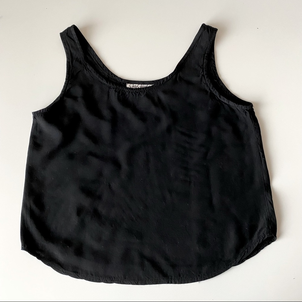 Vintage 80s Jay Jacobs cropped tank, size medium